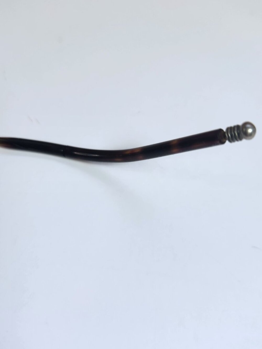 Vintage Moschino M 3539-V Tortoise Eyeglass Frame Front Only Parts Repair Salvag - Picture 6 of 10
